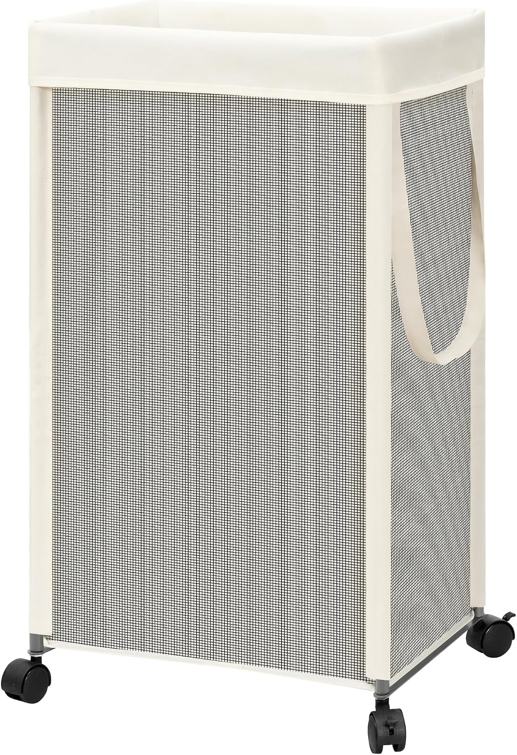 STORAGE MANIAC Laundry Hamper with Wheels, Rolling Laundry Basket
